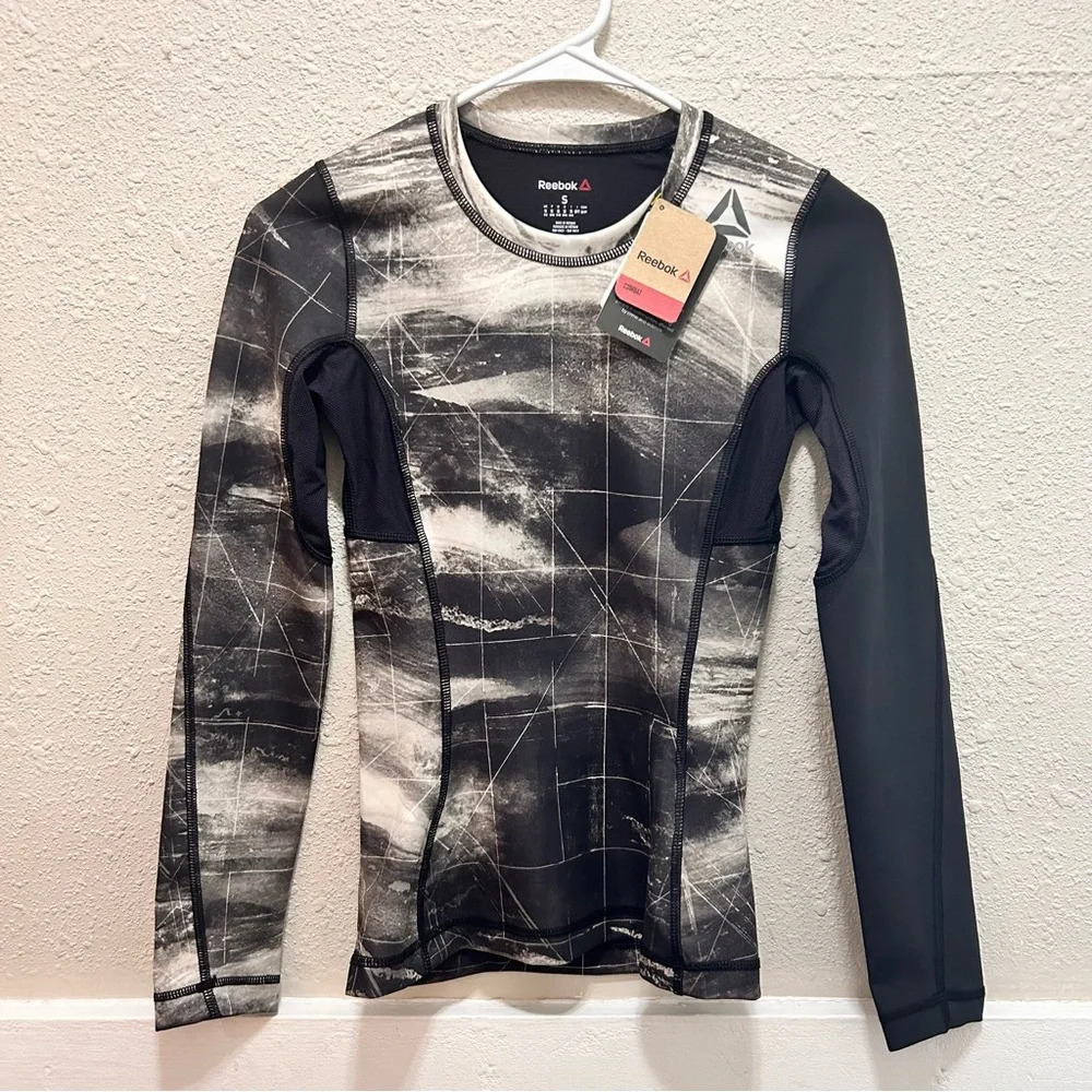 Reebok Combat LS RASHG Speedwick Women's Top NWT
